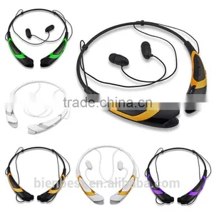 HBS-760 Stereo Bluetooth Earphone Wireless Neckband Style Headphones In-Ear Earbuds Headset thumbnail-1