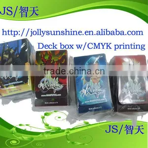 Year 2012th Wakfu 4 Sets Deck Box With CMYK Printing Logo, pp Box Deckbox for Game Card, Dongguan Supplier thumbnail-1
