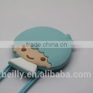 Custom Shape Silicone Carton Design Bookmark for Book thumbnail-4