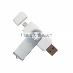 New Fashion Cheap Custom Oth Usb Flash Drives/otg Flash Disk/white Otg Usb thumbnail-3