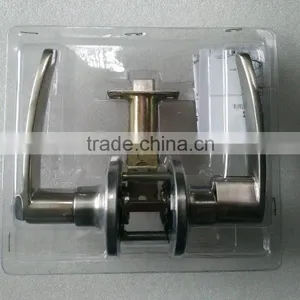 Zinc Alloy Tubular Lever Handle Door Lever Lock Set thumbnail-6
