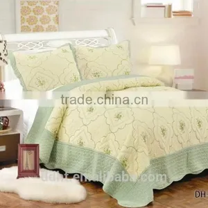 DH8812 Embroidery Quilts / Embroidery Bedspreads / Bedding Sets thumbnail-1