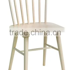 Antique Solid Wood Windsor Style Chair Kitchen Dining Chairs thumbnail-1