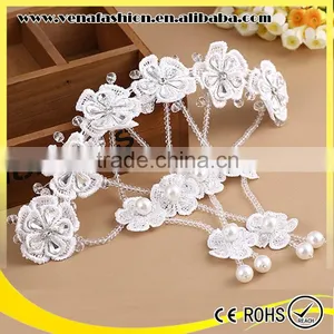 Knitted Hair Bands With Flower Girl Hair Bands for Women thumbnail-3