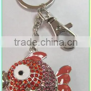 2015 Fashion Animal Teddy Bear Key Chain With cz Stones thumbnail-5