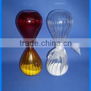 Decorative Colorful Glass Sand Timer Mini Hourglass Sandglass Sand Clock Timer thumbnail-6
