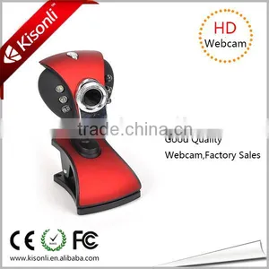USB 2.0 Clip-on Computer/ Laptop Webcam With Led Lights thumbnail-1