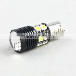 High Power 12 Led Tail Brake Turn Lights White Car Bulb 1156 Replacements Light 5w Ba15s Led Indicator Lamps thumbnail-3