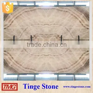 Elegant Wood Grain Onyx Slab on Hot Sale thumbnail-1
