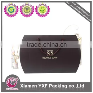 Scarf Paper Pillow Box for Gift thumbnail-2