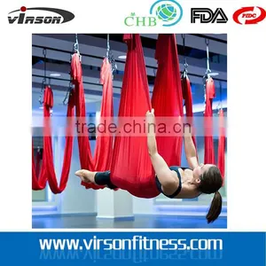 VSH600 Ningbo Virson Y 5 M X2.8 M Stretch Yoga Aerial Hammock, Fitness Aerial Yoga Hammock thumbnail-1