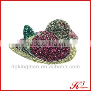 Hot Sale Bird Bulk Rhinestone Brooches thumbnail-1
