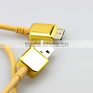 Micro Usb dc Charging Port Cable for Samsung Bright Yellow Shell thumbnail-4