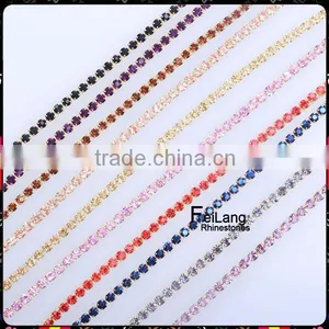 Small Size Rhinestone Crystal Chains for Crafts thumbnail-2