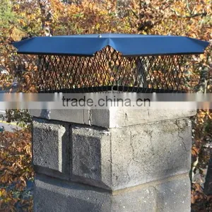 Painting Chimney Cowl Clay Chimney Cap Custom Made Stainless Steel Chimney Cap Rain Cap thumbnail-3