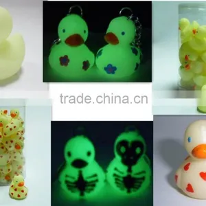 Rubber Toy Manufacture Glow in Dark Halloween Skull Duck thumbnail-2