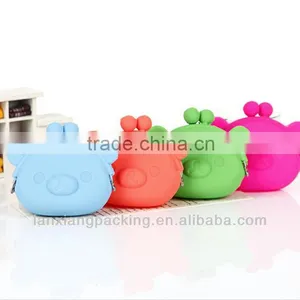 Unique Custom Button Silicone Money Pouch thumbnail-1