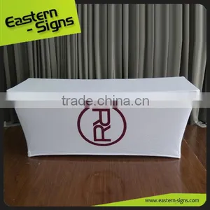 Trade Show Advertising Printed Custom Hign-End Pvc Table Cloth Manufacturer thumbnail-1