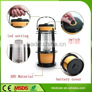 Portable Outdoor 16 LED Plastic Rechargeable Led Camping Lantern thumbnail-5