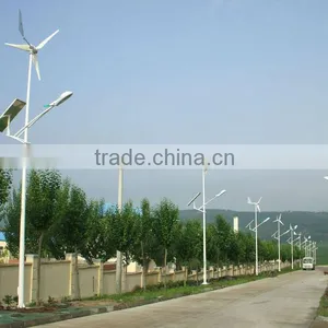 High Power Off-grid Hybrid Solar and Wind LED Street Light System thumbnail-1