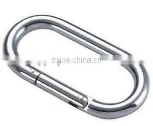 Small Steel Spring Snap Hooks thumbnail-1