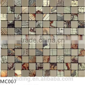 Best Quality Decoration Panel Aluminium Mosaic Tile MC001 thumbnail-5