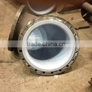 ISO9001 PTFE Lining Roller Coating Steel Pipe Elbow thumbnail-1
