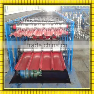 Steel Roof/ Portable Roll Former Roll Forming Machine thumbnail-1
