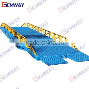 15t Heavy Duty Hydraulic Mobile Loading Yard Ramp for Sale thumbnail-2