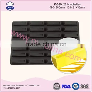 Dessert Black Cake Pan Baking Tools Silicone Cake Mold thumbnail-1