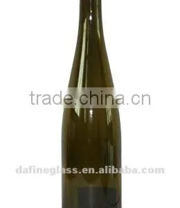 750ml Dark Green Corked Glass Champagne Bottle Red Wine Glass Bottle for Sale thumbnail-1