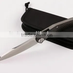 OEM S35V Handmade Military Hunting Knife Wth TC4 Titanium Alloy Handle thumbnail-3
