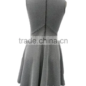 Slim Fit Half-collar Designer Dress thumbnail-2