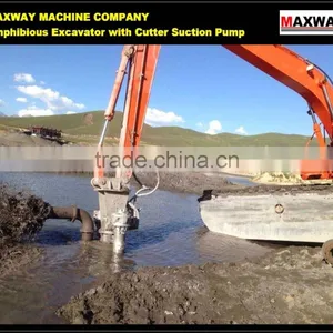 MAXWAY MACHINE COMPANY New Product ~ Cheap Submersible Cutter Suction Dredging Pump for Excavator, CE / ISO:9001 thumbnail-4