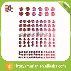 Factory Price Rhinestone Acrylic Stone Sticker for Decoration thumbnail-1