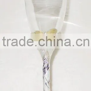 25th Birthday Champagne Flute Birthday Gift Business Meeting Gift and Metal or Pewter Craft thumbnail-1