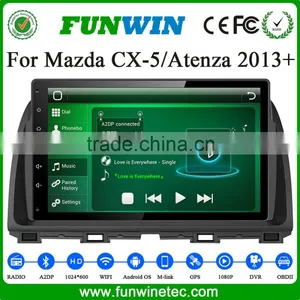 Funwin Android 4.4.2 Car Dvd Double Din Car Multimedia System for Mazda CX-5 Android 1080p thumbnail-1