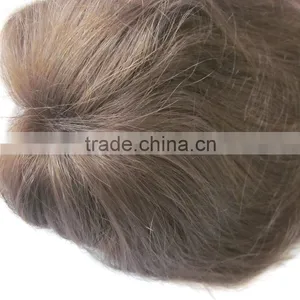 Factory Price Human Virgin Hair Fish Net Toupee thumbnail-5