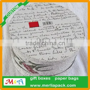 Large Round Shape Paper Hydrangea Pedals Flower Gift Box Party Wedding Favor Gray Boxes thumbnail-4
