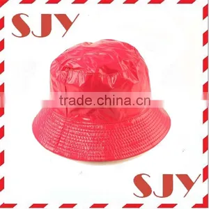 Waterproof Folding Crushable Bucket Style Rain Cap Hat thumbnail-2