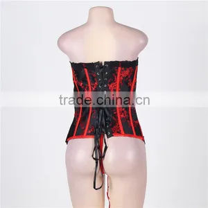 New Design Overbust Vintage Fat Women Xxxl Corset Tops thumbnail-2