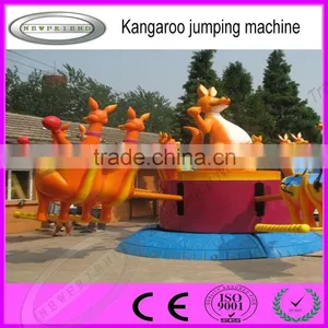 Outdoor Playground Amusement Kid Rides Jumping Kangaroo Manufacture for Sale thumbnail-1