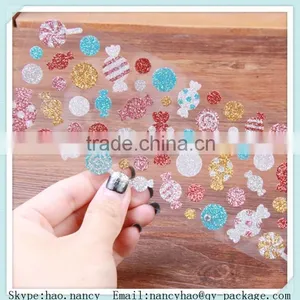 Glitter Sticker Sheet ,glitter Vinyl Sticker thumbnail-4