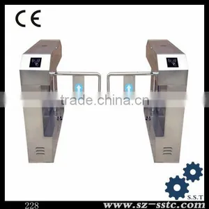 Entrance Turnstile Swing Barrier,IR Sensor Turnstile Swing Barrier thumbnail-1