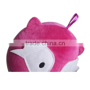 Baby Plush Confort Toy Kaifulan New Style Bell Inside Pink Fox thumbnail-5