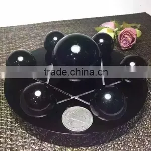 Wholesale Nature Crystal Obsidian Sphere Seven Star Sphere thumbnail-1