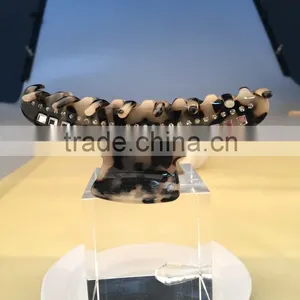 12cm Handmade Acetate Jewelry Claw Jaw Big Size Crystal Decoration Rhinestone Jewelry Clamp Clip Luxury Jewelry Hair Claw Clips thumbnail-4