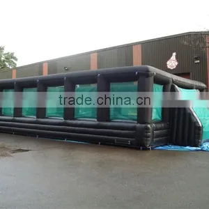 Walled Inflatable Football Pitch Bounce Sport Arena for Adults thumbnail-1
