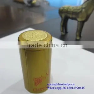 Pvc Cap Seal Shrink Wrap Bottle Labels for Capsule thumbnail-1
