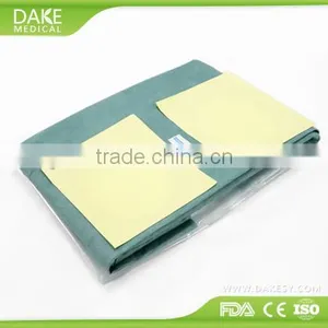 Wood Pulp Spunlace+PE Casting Film Drape for Surgical Use thumbnail-2